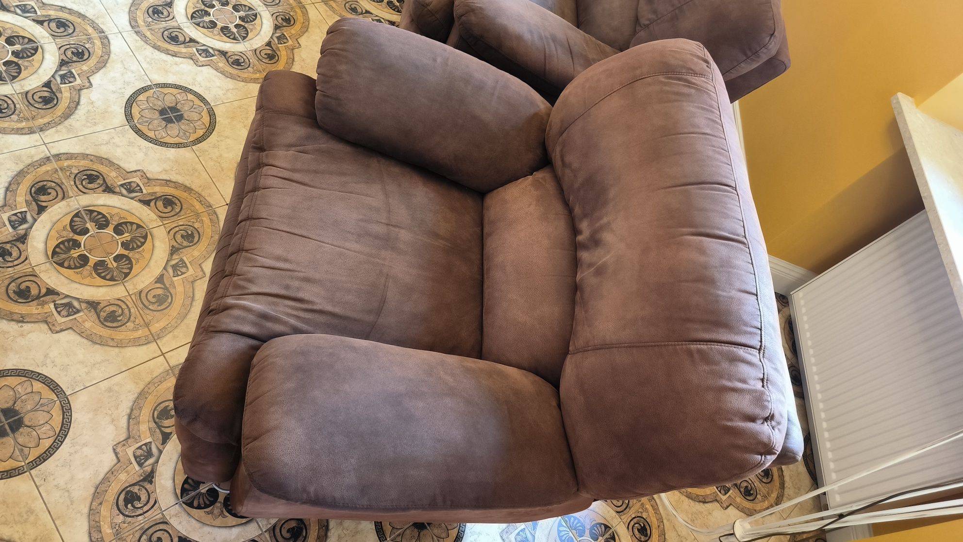 Zestaw wypoczynkowy 3+1, sofa i fotel Cheers z funkcją relax