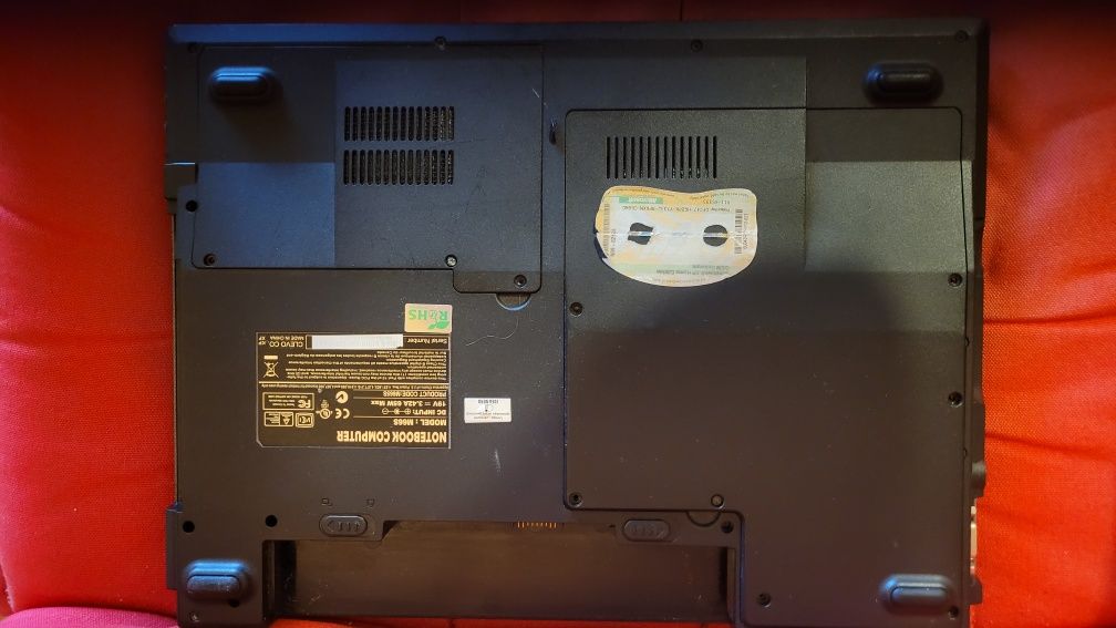 Laptop uszkodzony