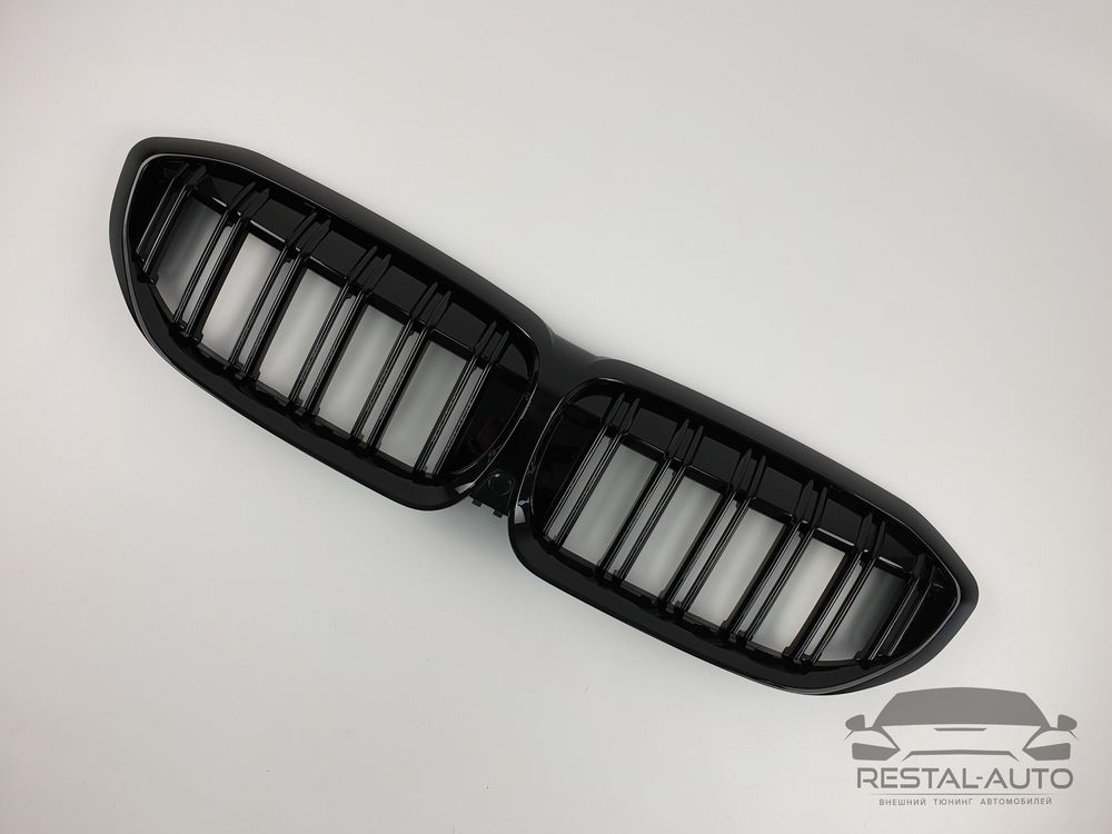 Решетка радиатора ноздри BMW 3 G20/G21 Черные  F1230987654 Е бмв г е ф