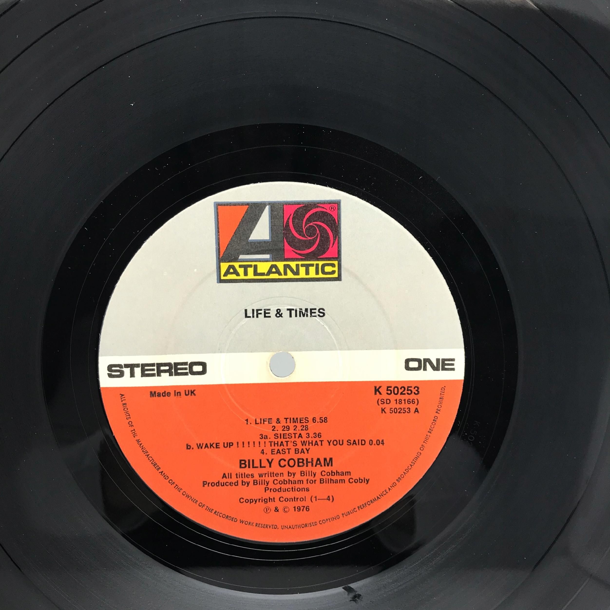 winyl - billy cobham - life & times