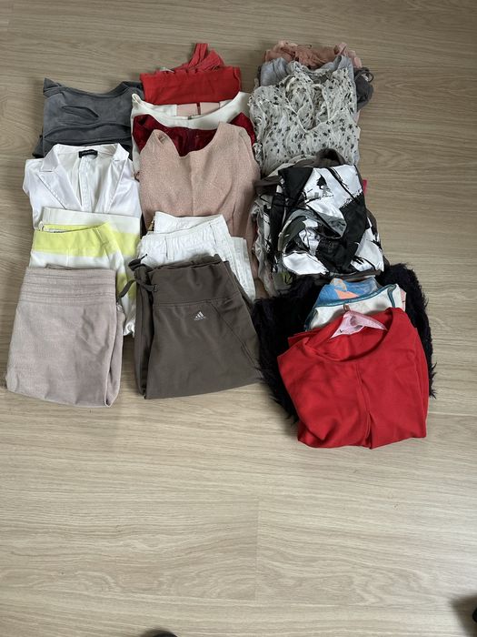 Duża paka ubrań damskich S/M