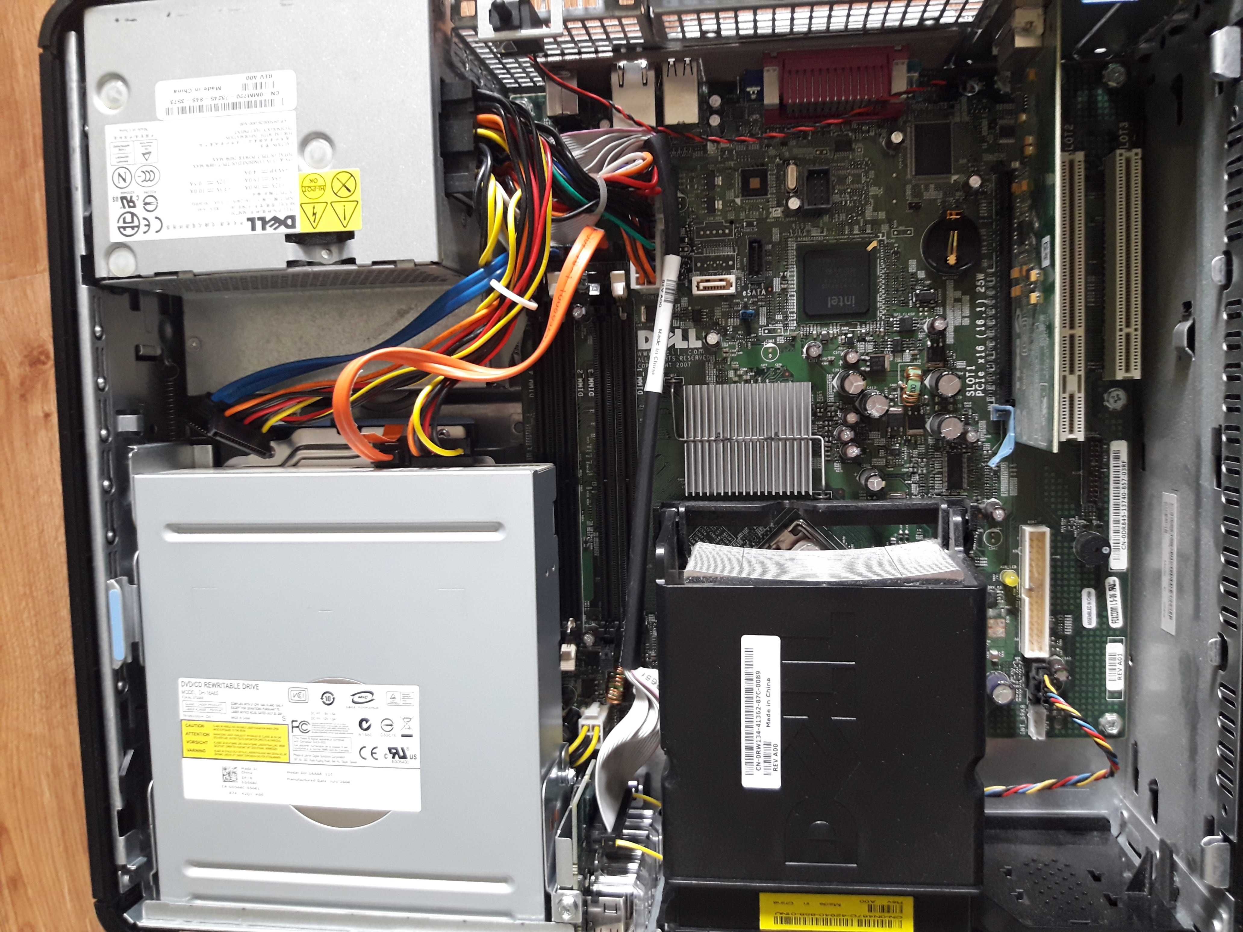 DELL Optiplex 755 - Intel E6550 2x2.33GHz - 40GB - 80GB - bez kurzu