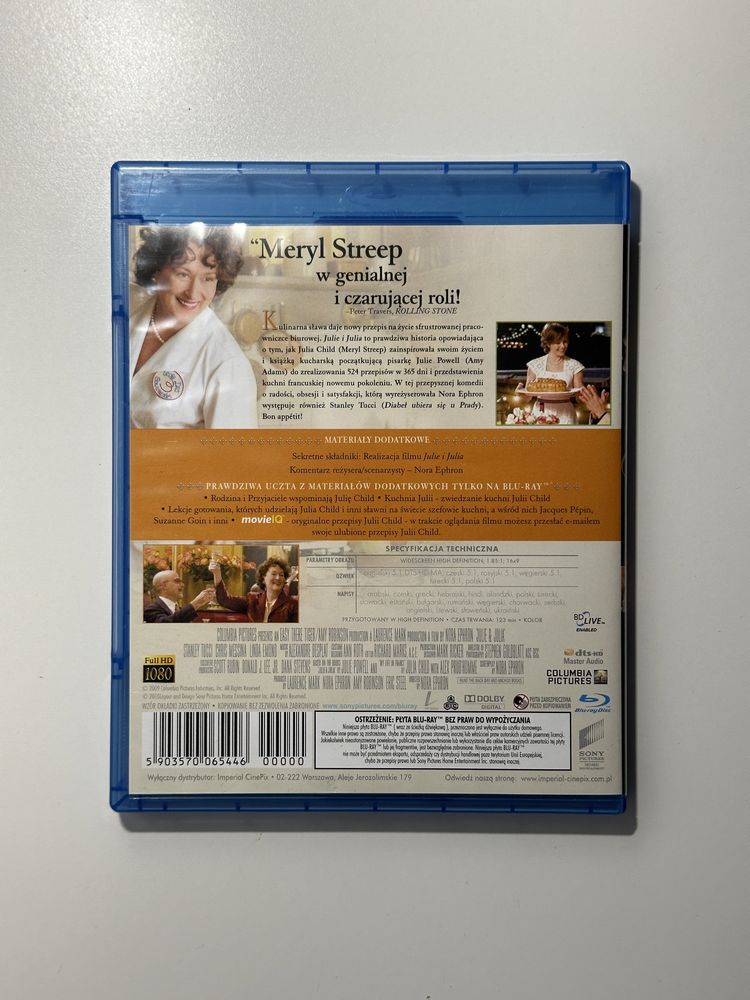 Julie i Julia Blu-ray Lektor PL