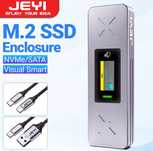 JEYI i9x NVMe / SATA SSD карман , USB 3.2 10 Gbps , в комплекте 2 USB