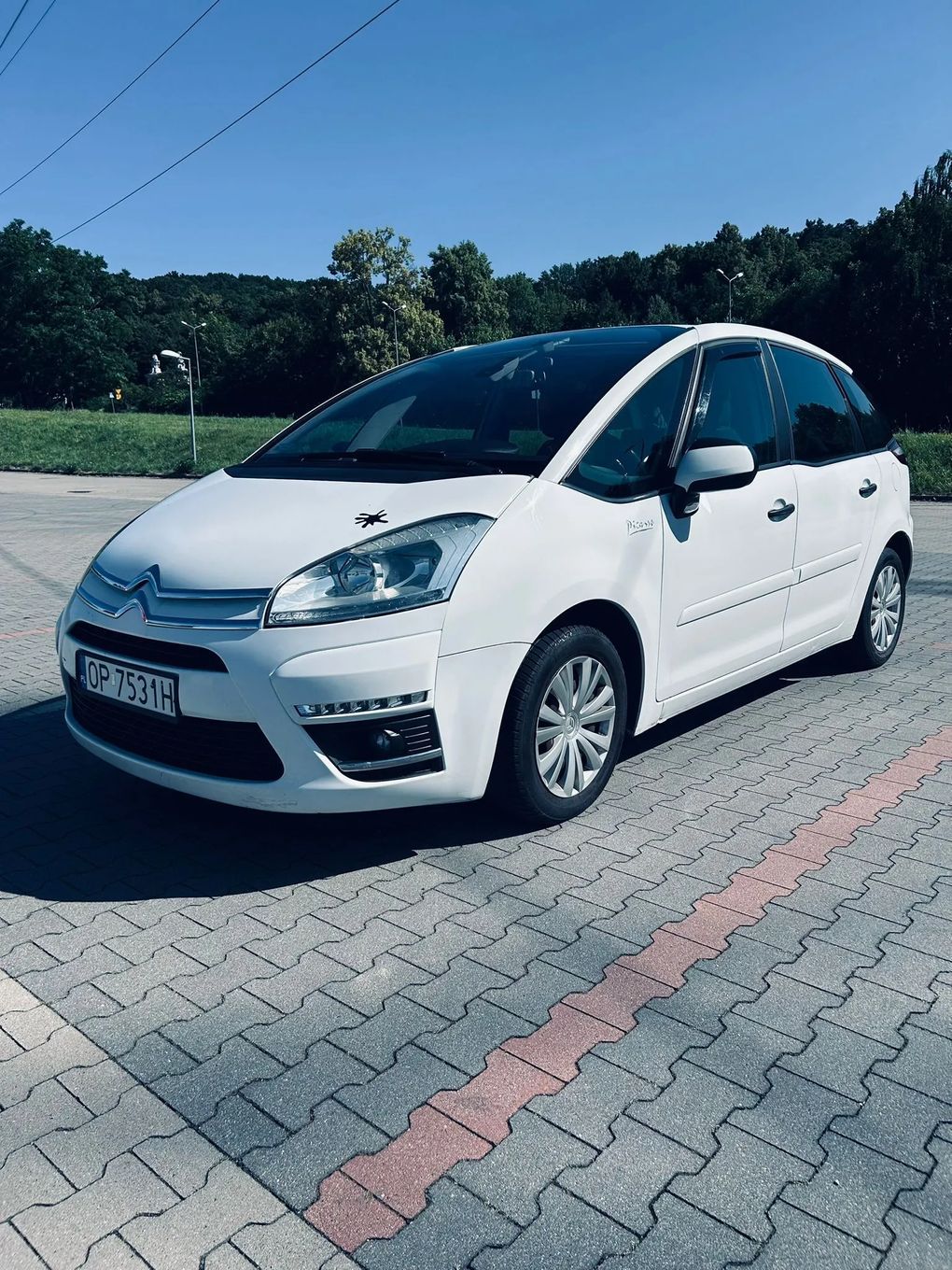 Citroën C4 Picasso zadbany , bogata wersja - długie opłaty