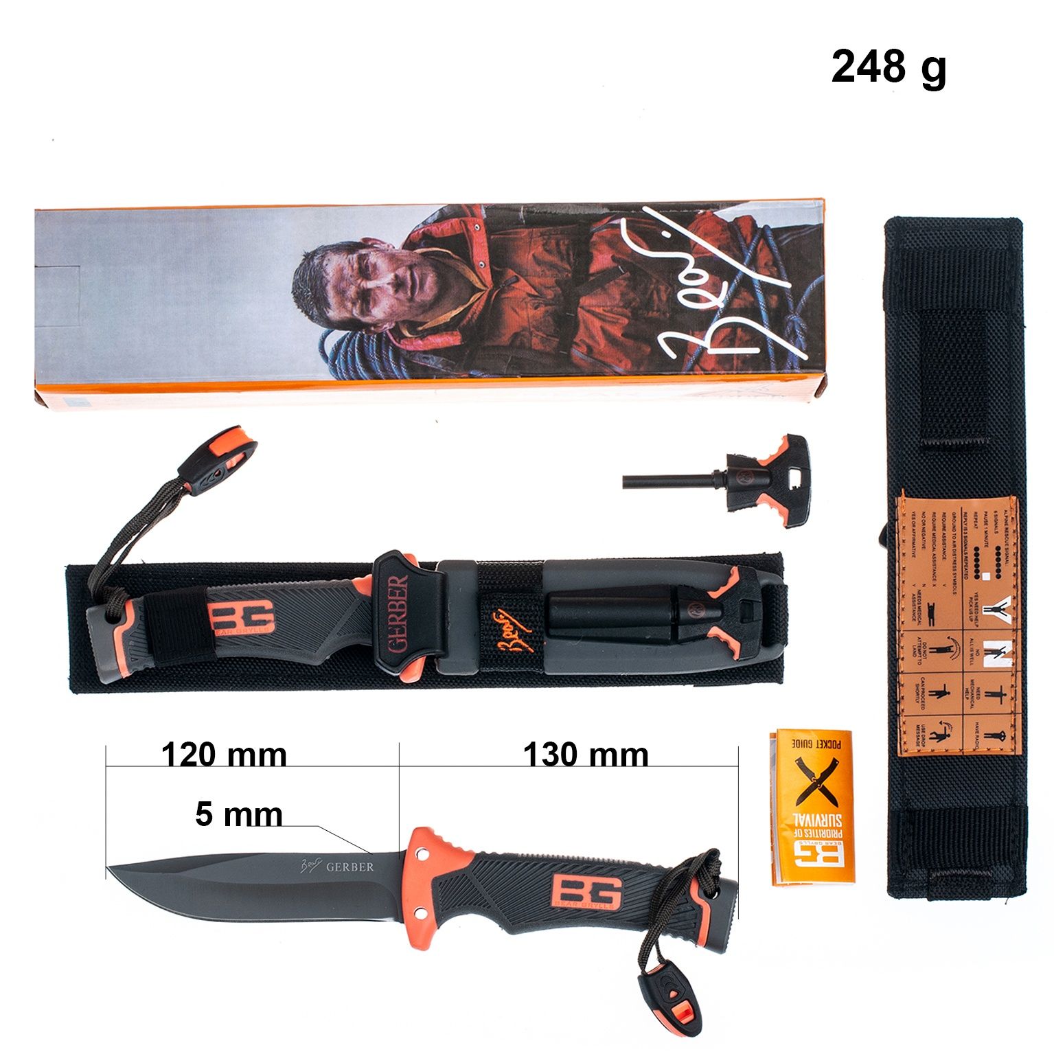 Нож для выживания, туристический Gerber Bear Grylls Ultimate Pro Fixed