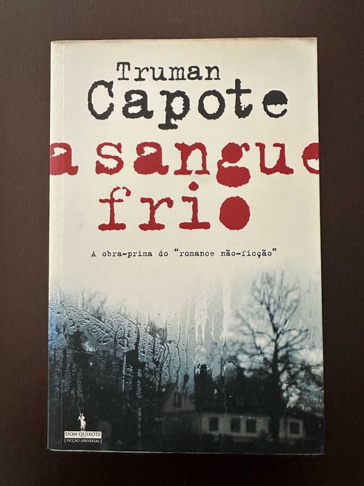 Livro de Truman Capone - A Sangue Frio