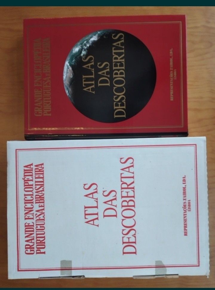 Atlas das Descobertas - livro novo na caixa original