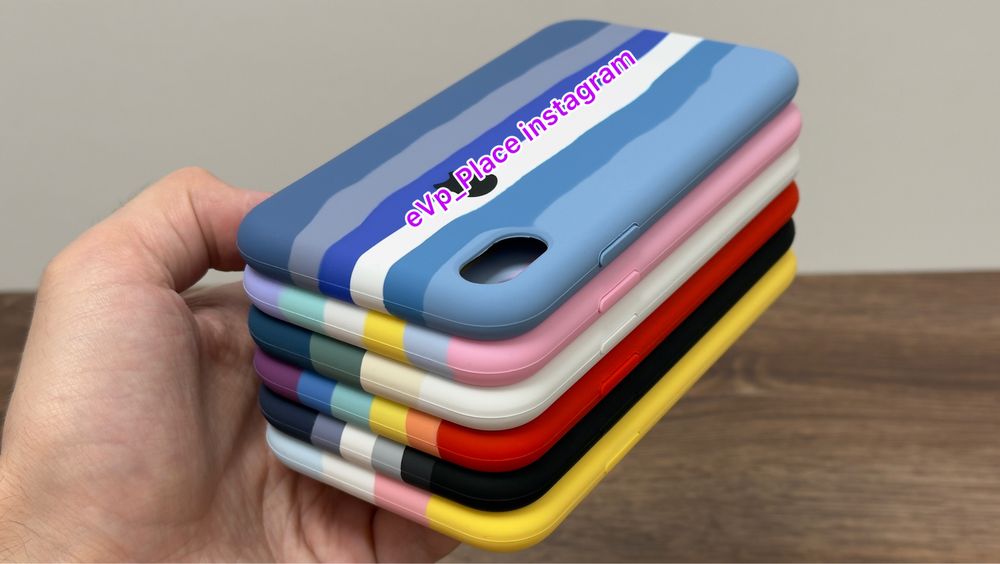 Чохол IPhone X / XS / XR Rainbow чехол айфон