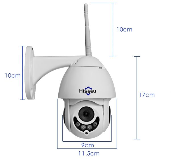 Câmara WIFI Vigilância * 1080P * Rotativa * WI-FI * Deteção Movimento