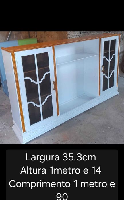 Cristaleira restaurada