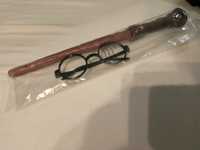 Akcesoria okulary do stroju przebrania na bal Harry Potter