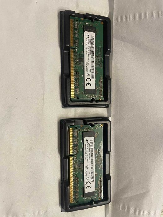Pamięć RAM SODIMM 2x4GB DDR3L Oryginał. (Cena za 2 sztuki)