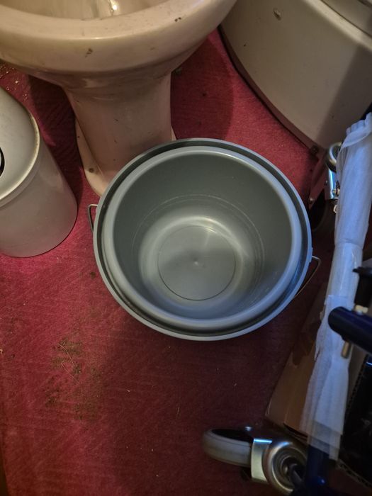 vermeiren wózek toaletowy toaleta przenośna