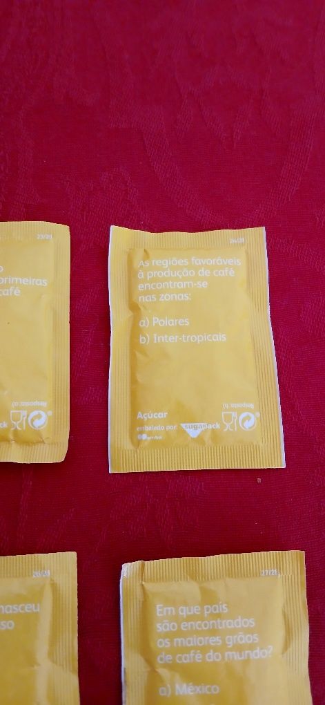 Pacotes de açúcar Nandi