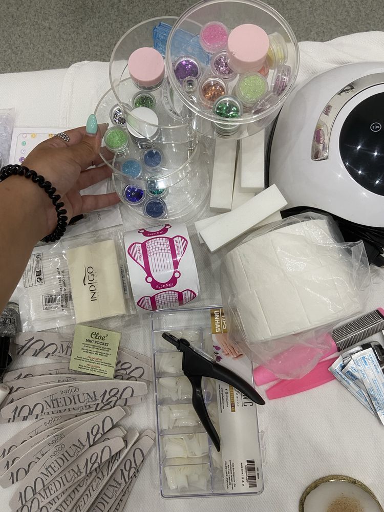 Kit completo de manicure e nail designer – USADO