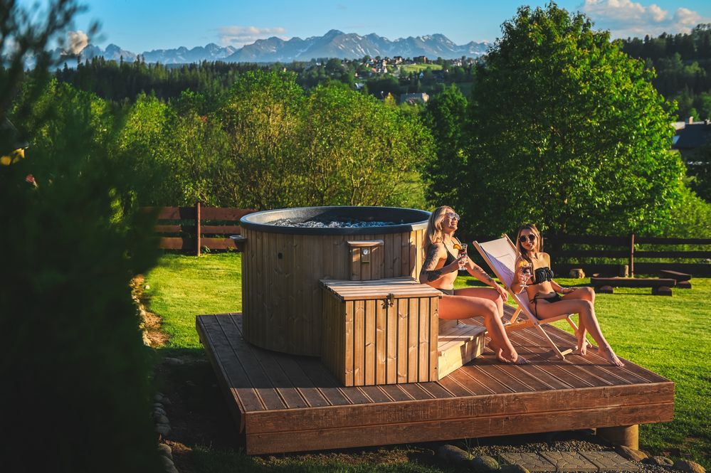 Farmerska Chata domek na wynajem balia - Czarna Góra, Białka, Zakopane