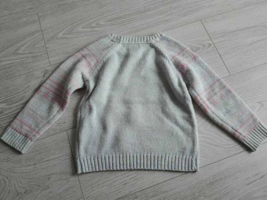 F&f sweter pompony 104 raz ubrany
