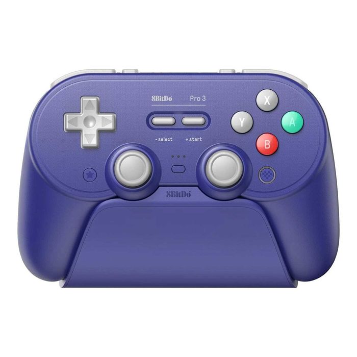 8BitDo Pro 3 Purple (бездротовий геймпад / контролер / джойстик)