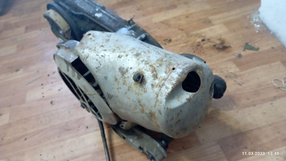 Мотор двигатель мотороллер в сборе Обмен