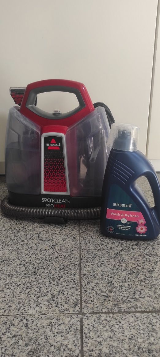 Bissell Spotclean Proheat Máquina de limpeza de tapetes e estofos
Esco