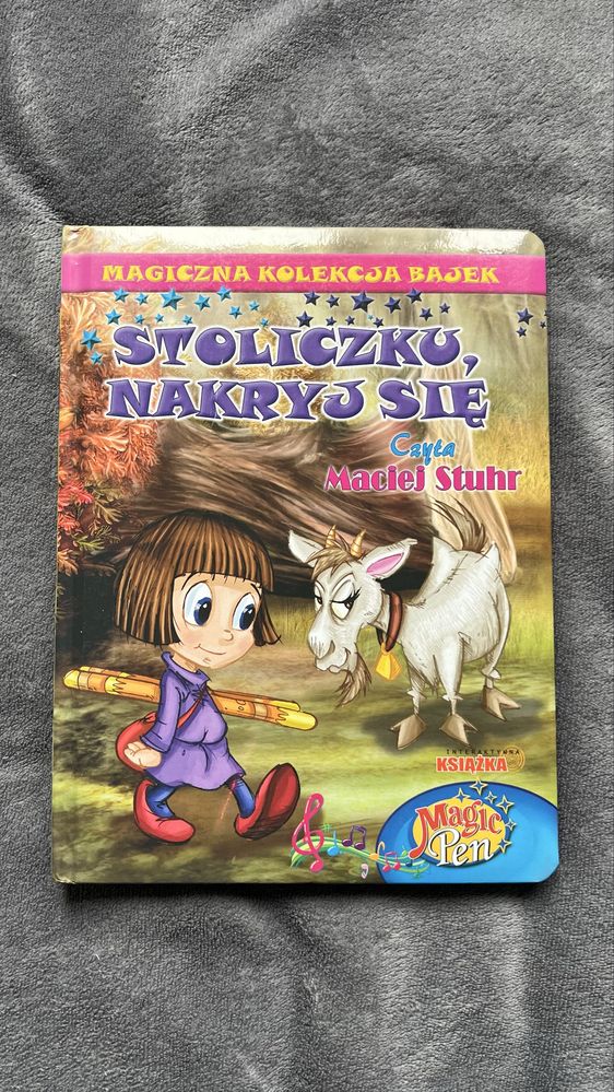 Pięknie ilustrowana bajka Stoliczku nakryj się.