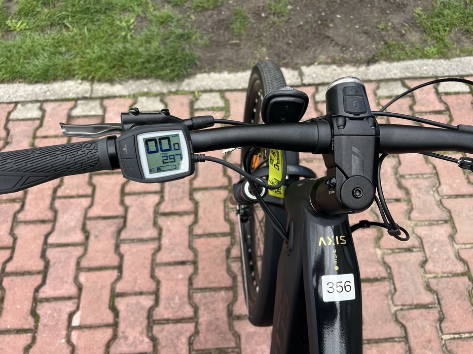 Raty0%, 12 m-cy gw. Scott (M) AXIS eRide 10, 625Wh, 297km, 29" [nr356]