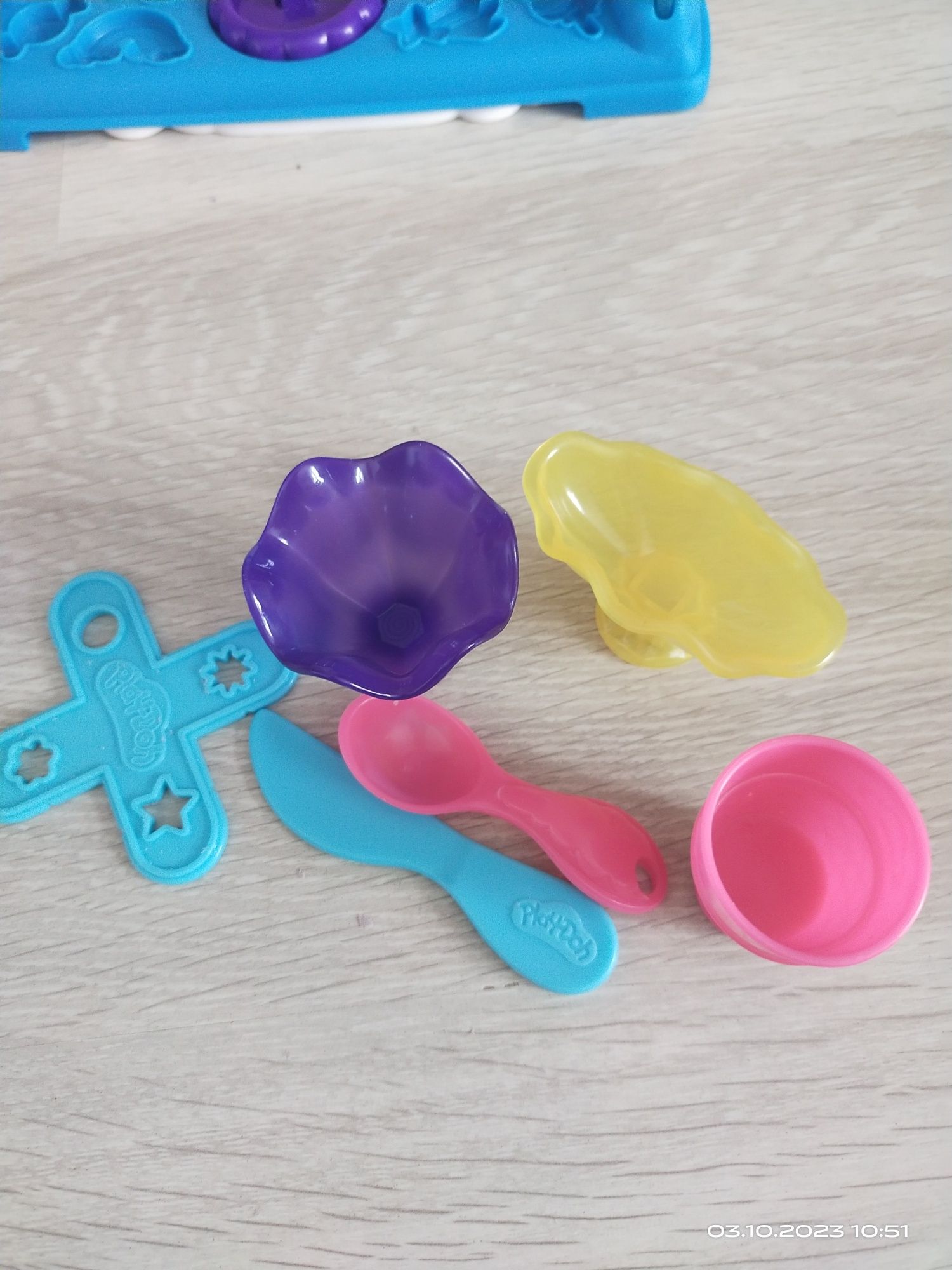 Kucyk, jednorożec Tootie Play Doh ciastolina