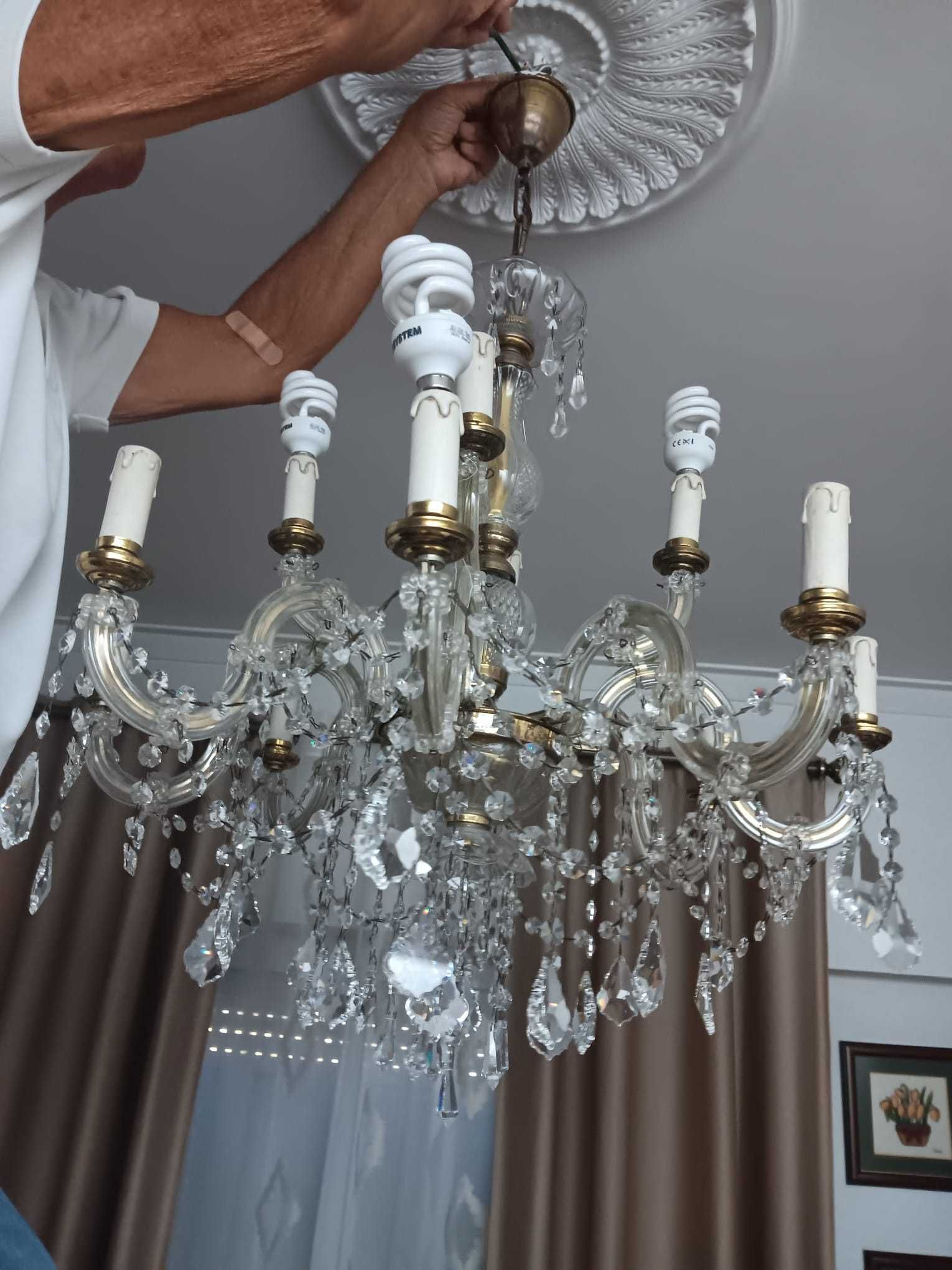 Candeeiros cristal