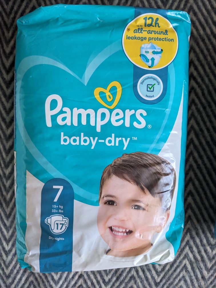 Pampers 7 нові , запаковані