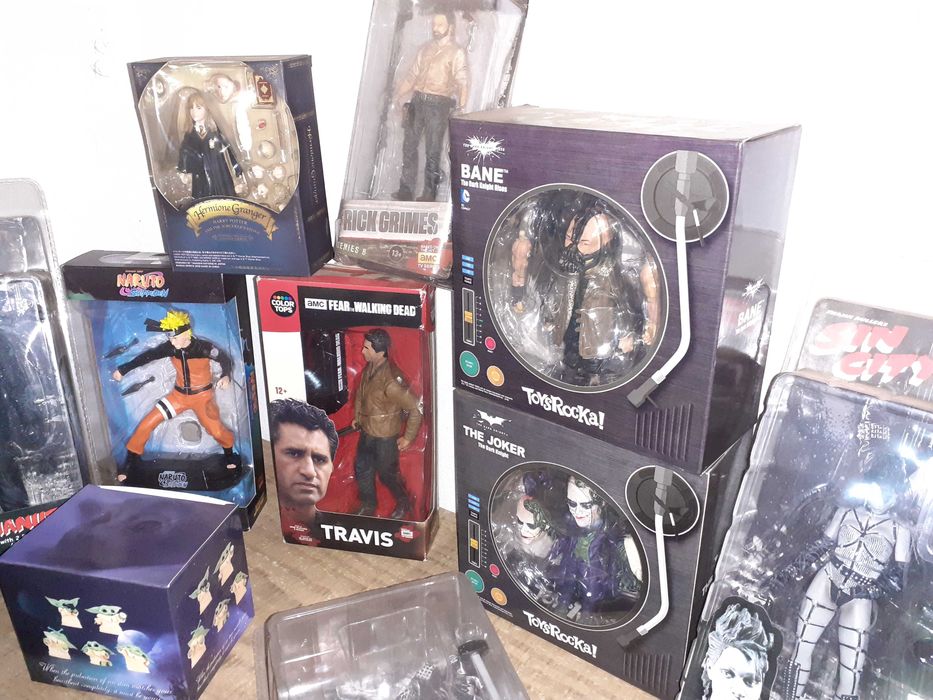 Figuras Star Wars Harry Potter Naruto Walking Dead Joker Bane Sin City