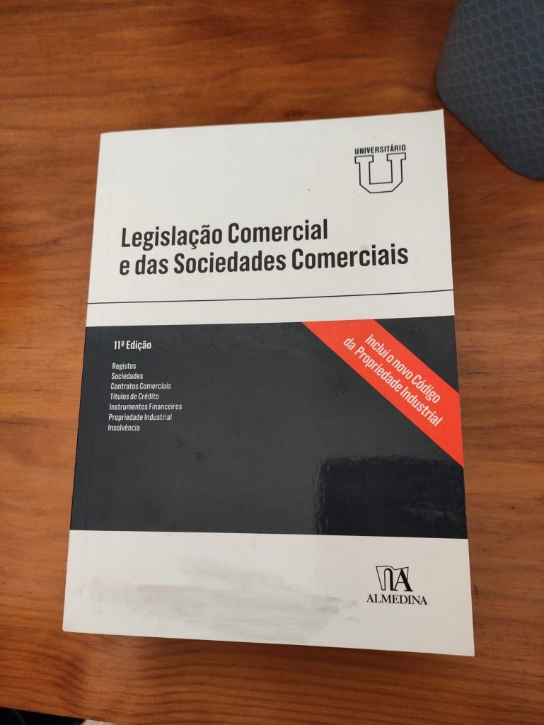 Legislação comercial e das sociedades comerciais