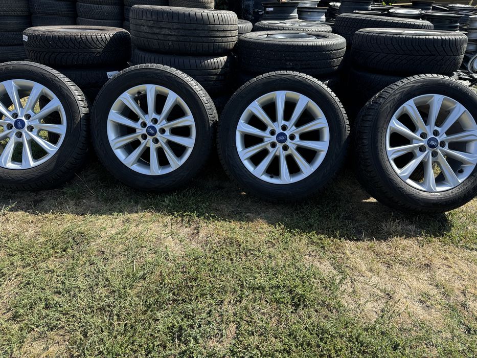 Комплект оригинал литые диски Ford 5/108/17 с резиной 235/55