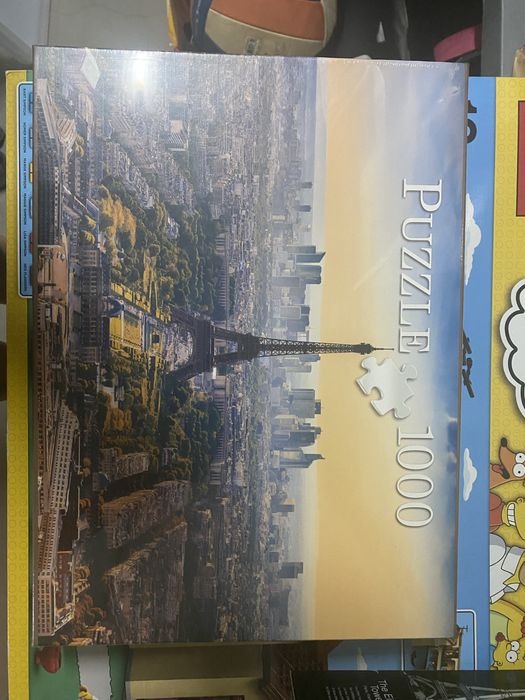 Puzzel 1000 peças Paris/Torre Eiffel