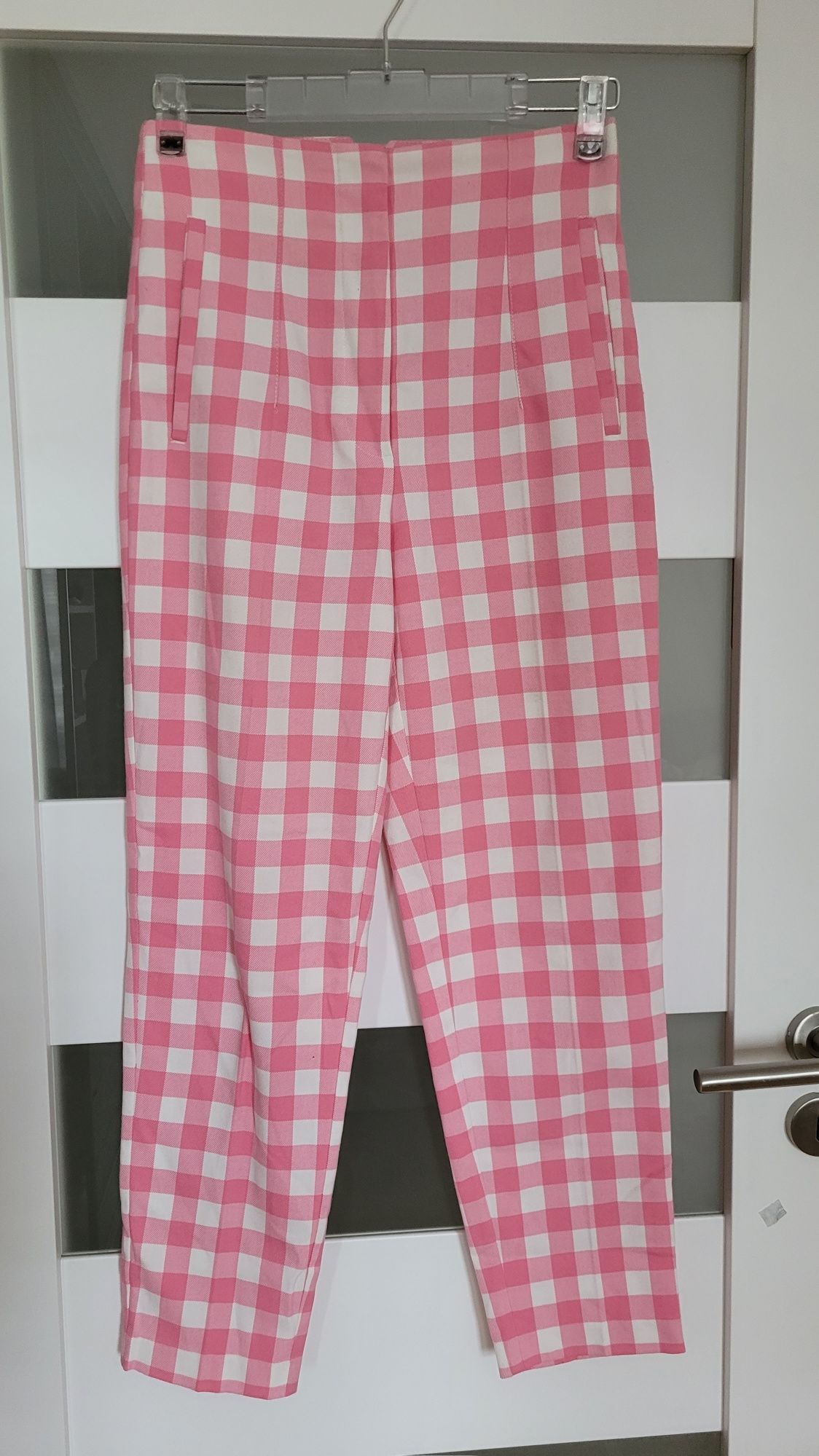 Chino na lato S Zara krata retro
