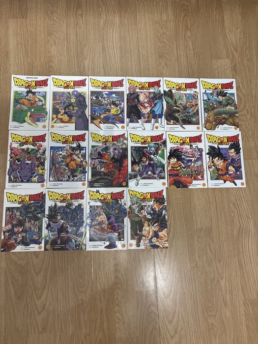 Dragon ball super manga 1-16