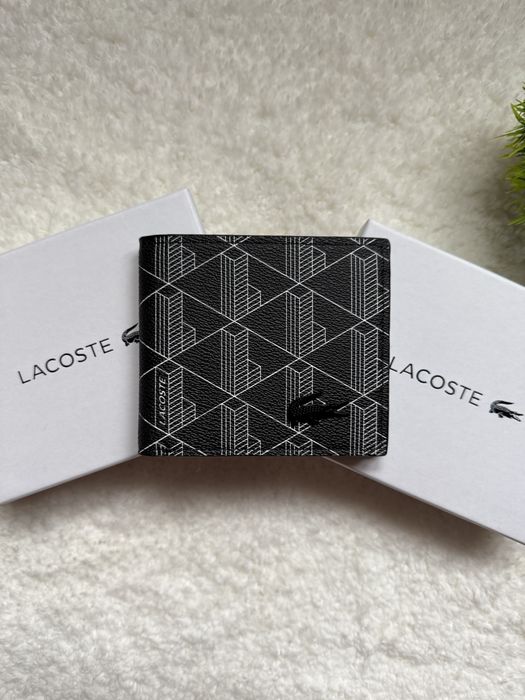 НОВИЙ‼️ Чоловічий гаманець Lacoste, Гаманець Лакоста, портмоне
