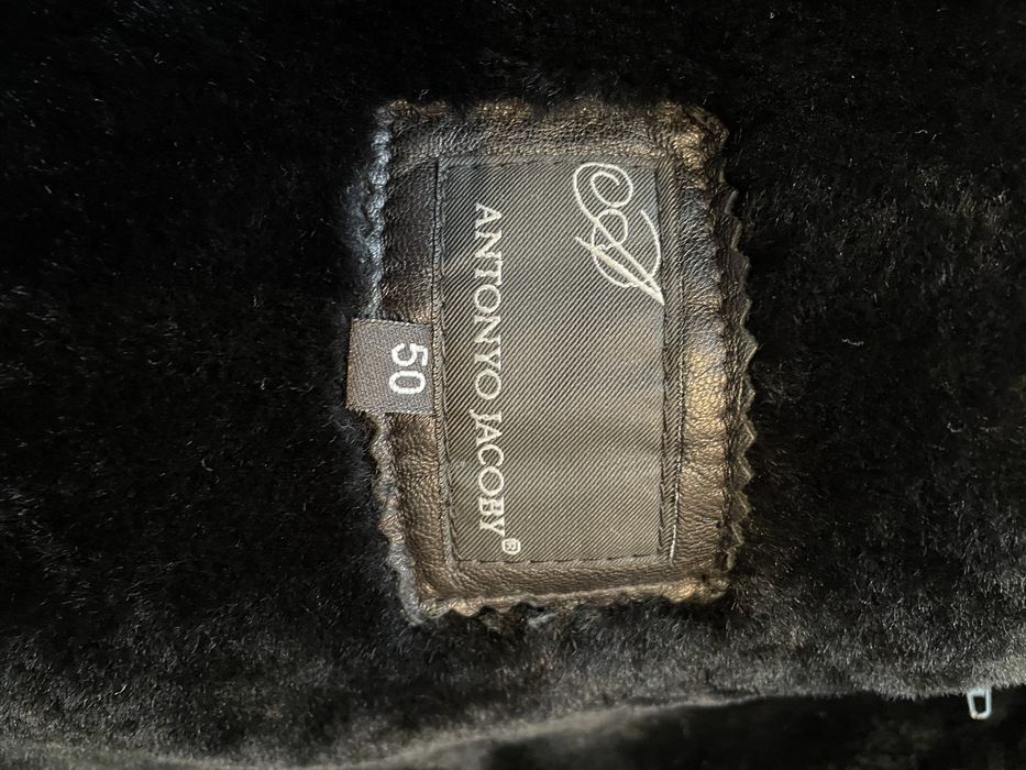 Дубленка  Бомбер мужская