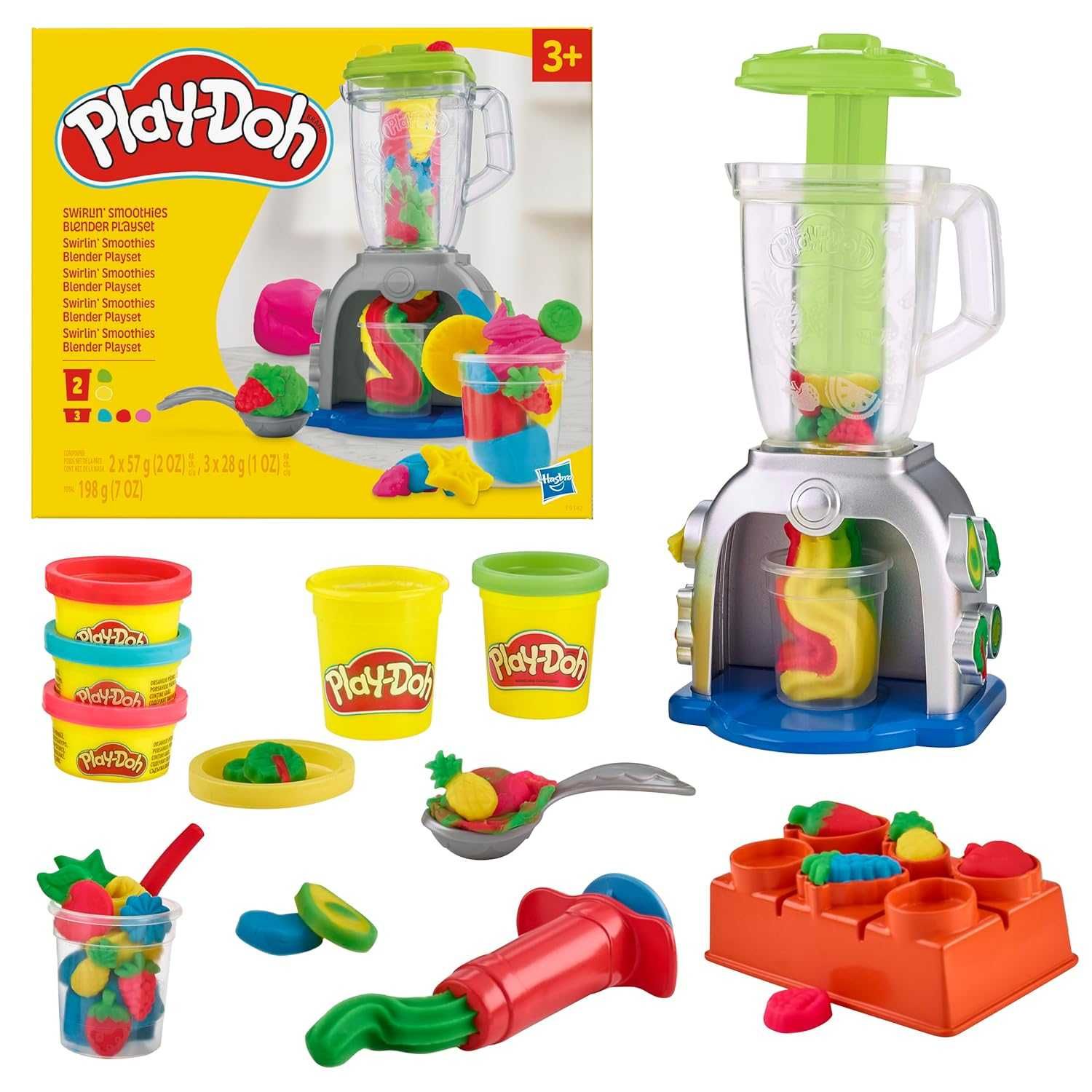 ОРИГИНАЛ! Набор Плей До Блендер та смузі Play-Doh Swirlin' Smoothies