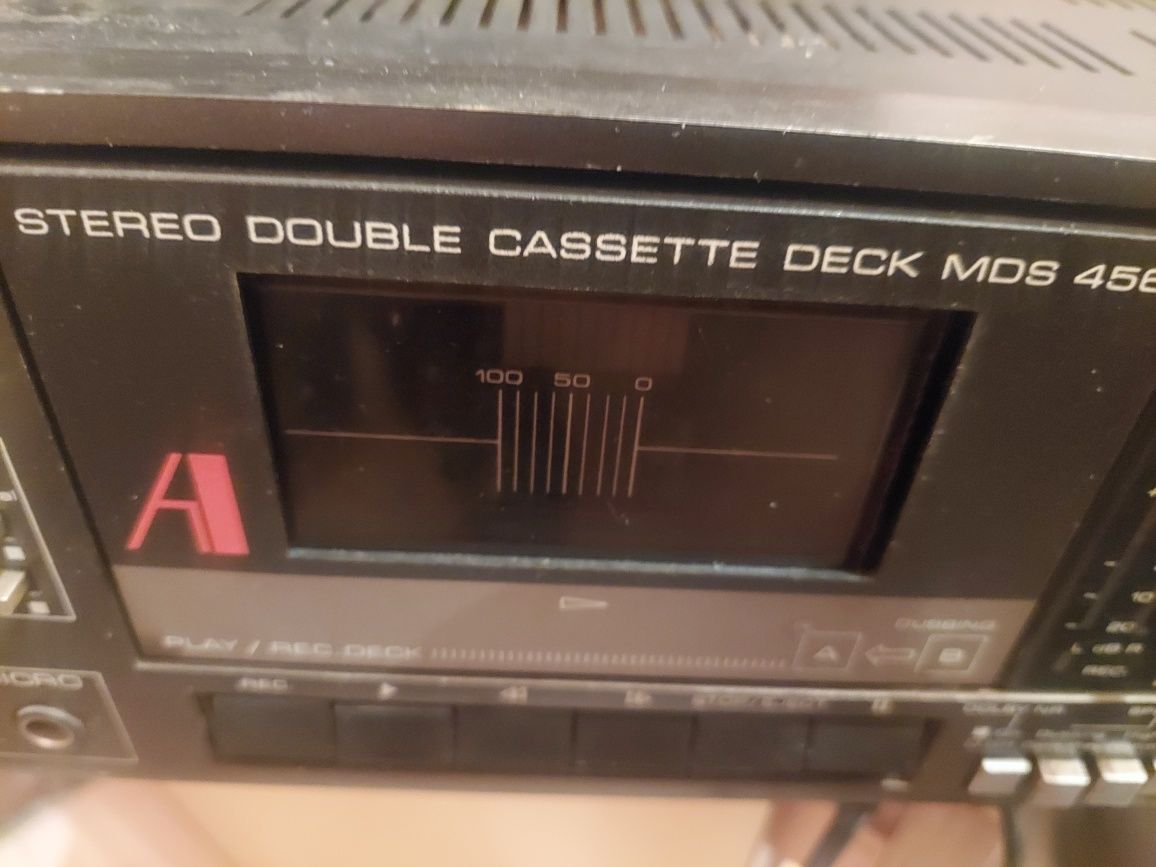Diora stereo double cassette deck M DS 456