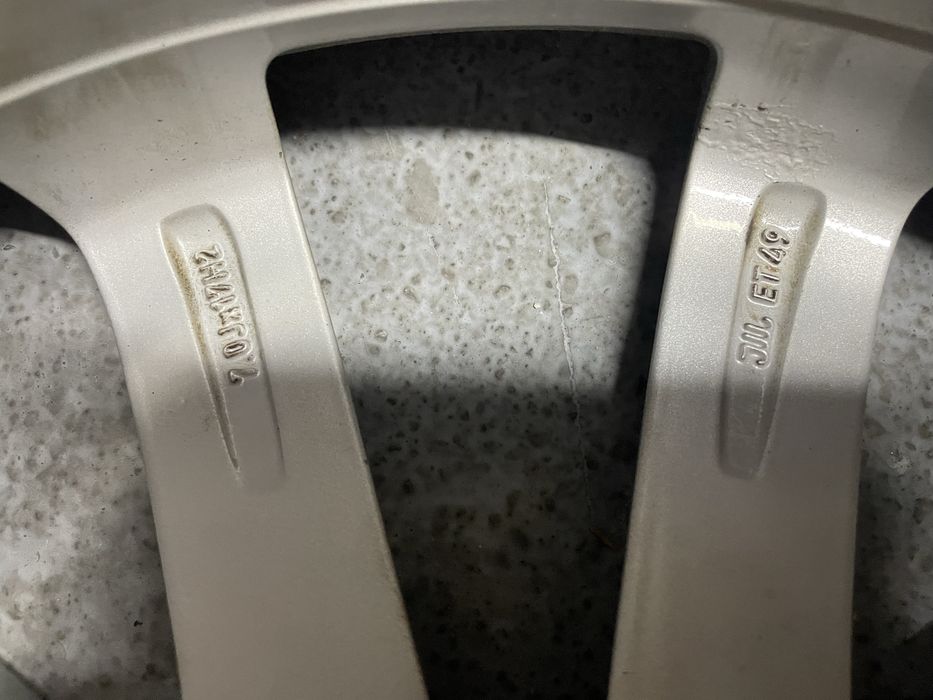 4x felga aluminiowa vw 5x112 17” 7J et49 golf