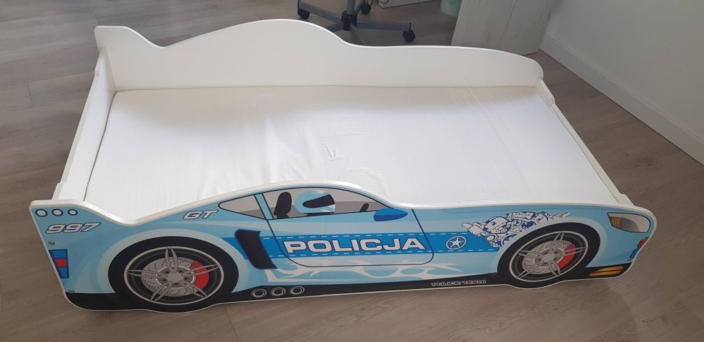 Łóżko dziecięce policja.