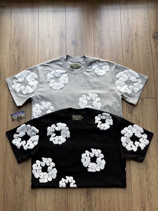 Denim Tears Black / Gray Tee (Koszulka)