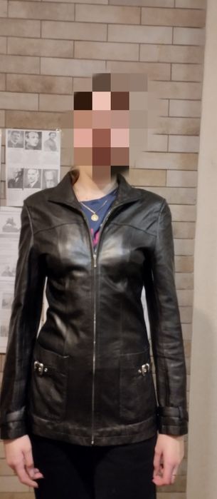 Продам кожаный пиджак