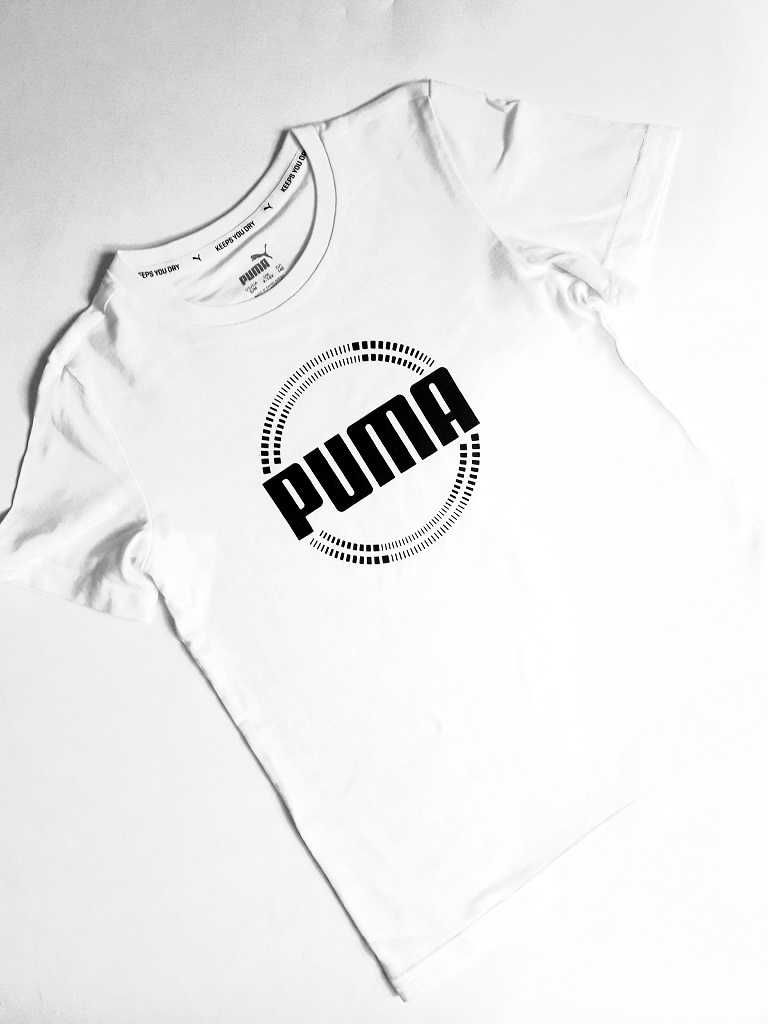 Puma t shirt, koszulka r 140 , 9 - 10 lat, jak NOWA