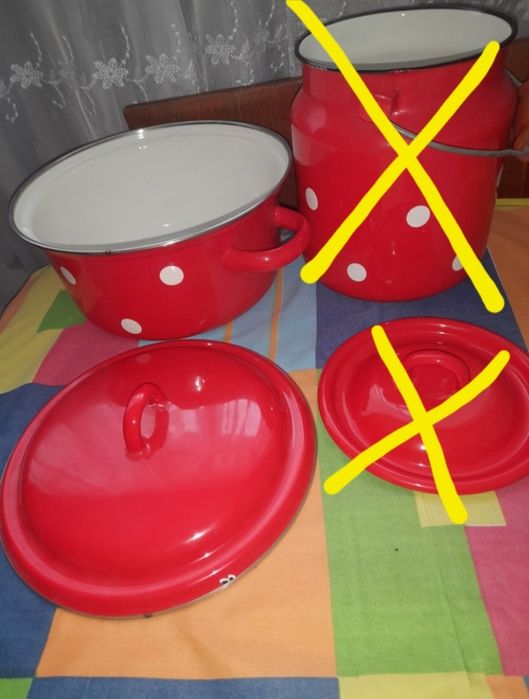 Посуд емальований СРСР