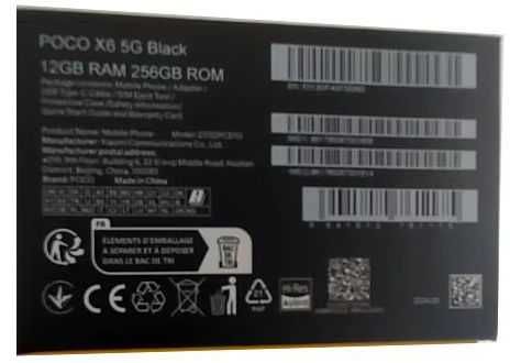 MI poco X6 12GB RAM/256GB ROM