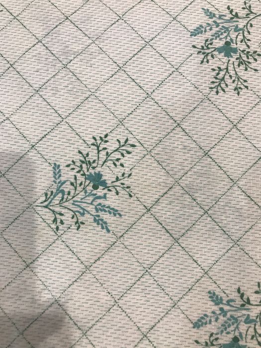 Ткань  ситец , ткань в клеточку