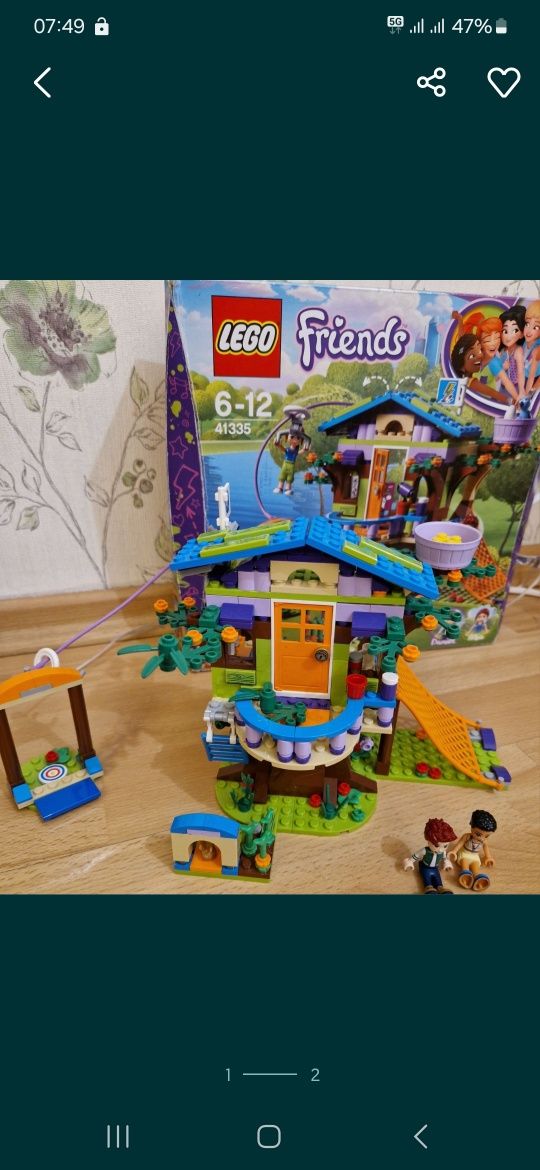 Lego friends domek na drzewie