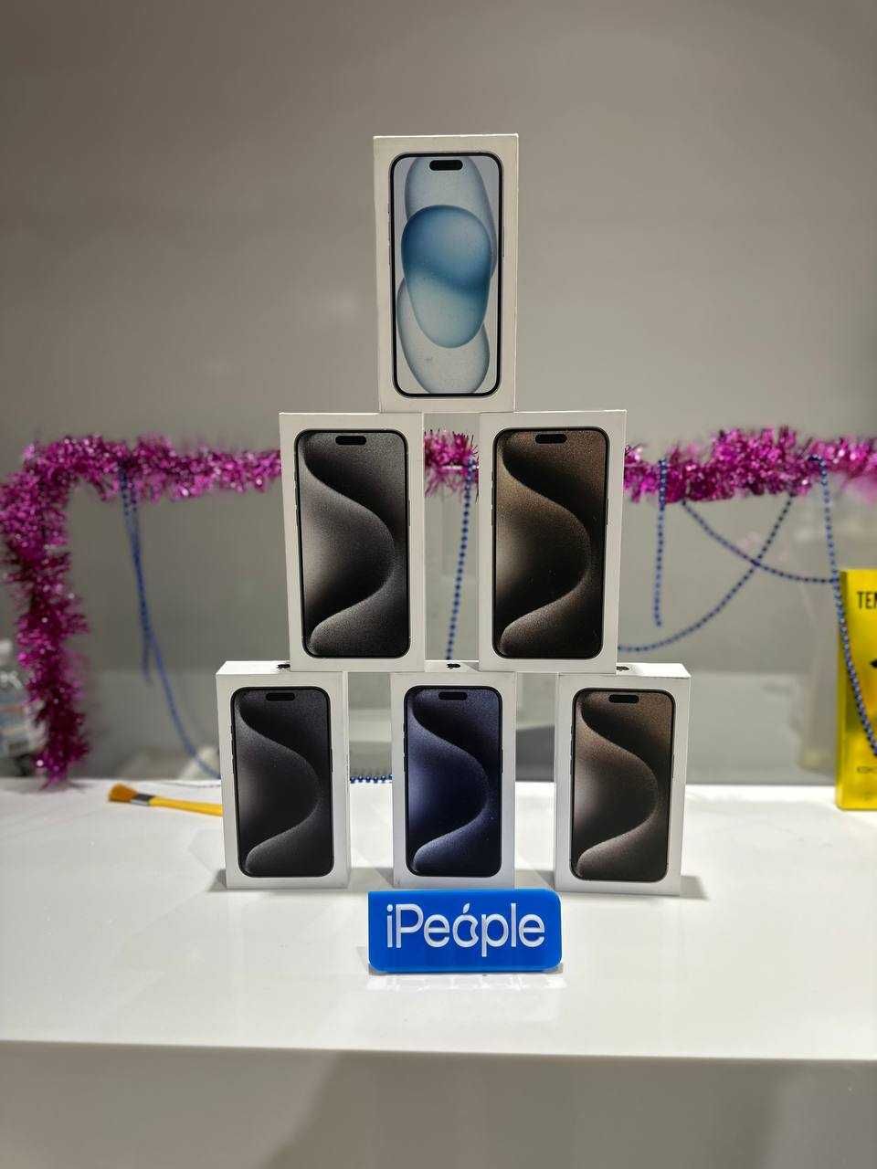 NEW iPhone 15 Pro | 256GB | USA •iPeople  •Розтермінування